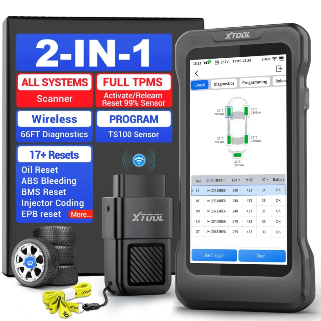 XTOOL TP500 obd2 scanner